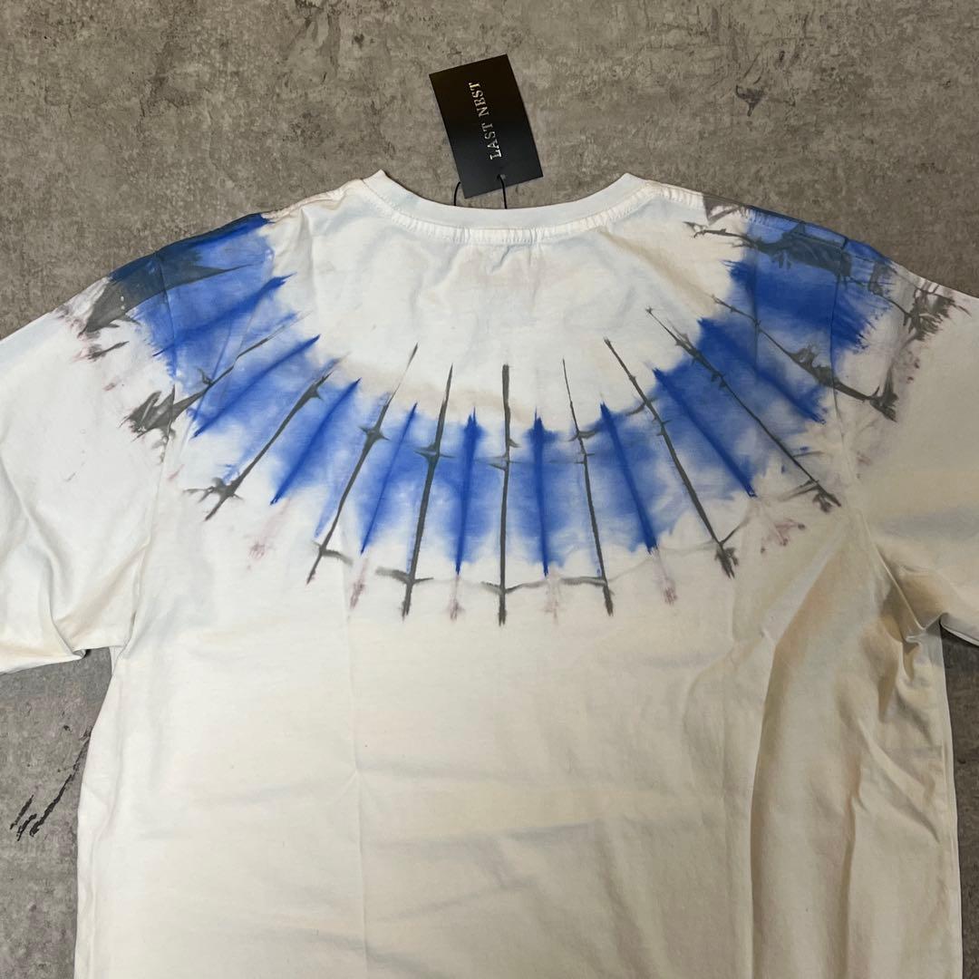 トップス LAST NEST tie dye s/s white tee White S