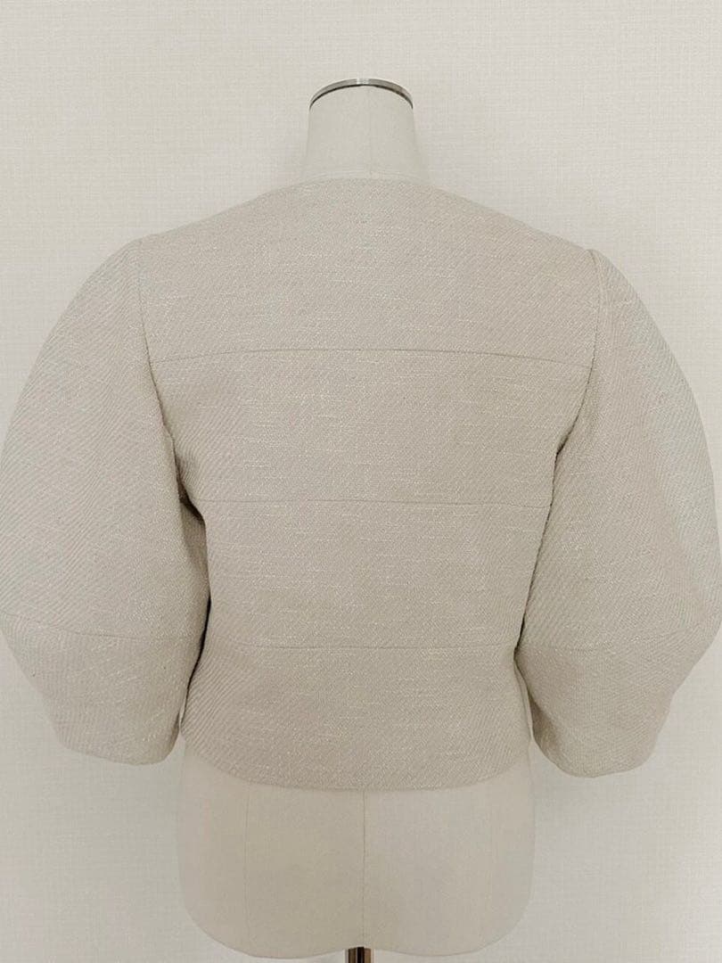 美品✨Cygne シーニュツイードジャケット Lydie ベージュ