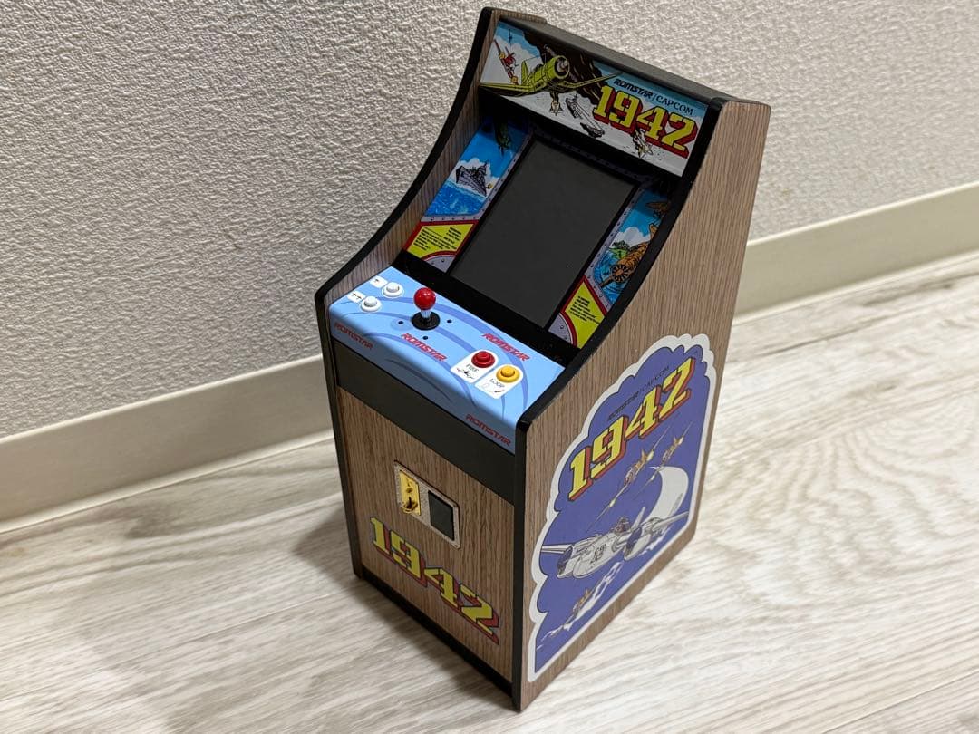 (中古)CAPCOM 1942 1/6スケールミニアーケードゲーム機械