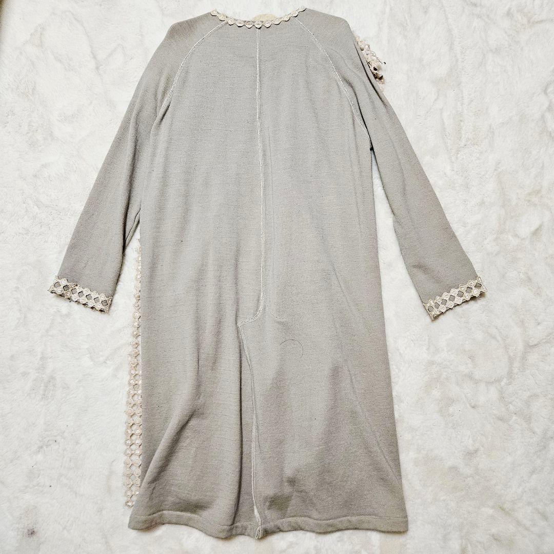 ANTIPAST アンティパスト 刺繍 ロングカーディガン