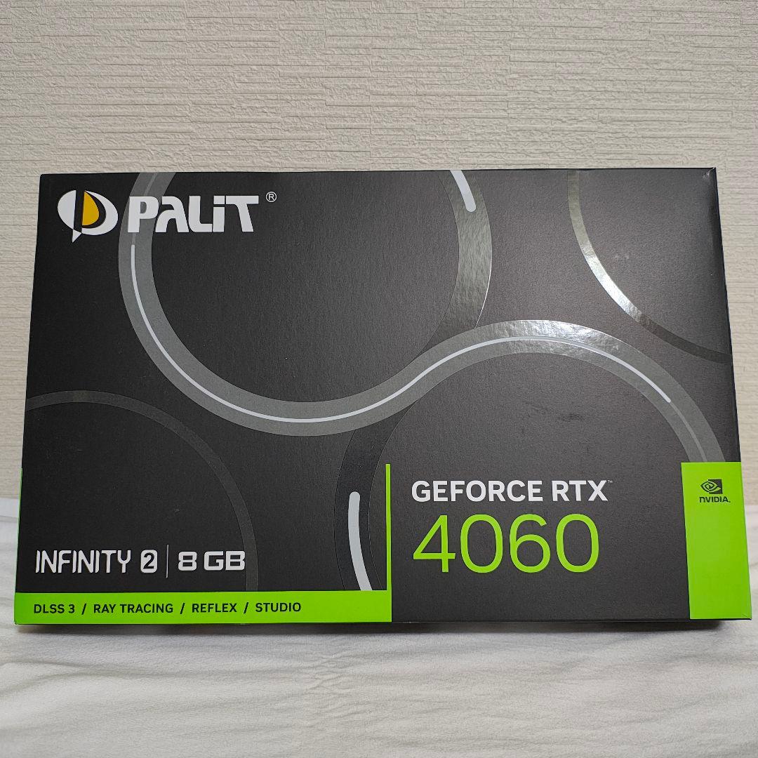 グラフィックボード・グラボ・ビデオカード PALiT GeForce RTX 4060 Infinity2