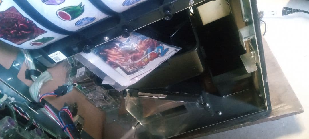 送料込　パチスロ　実機　蒼天の拳2 不要機付　ドアキー設定キー　家庭用電源