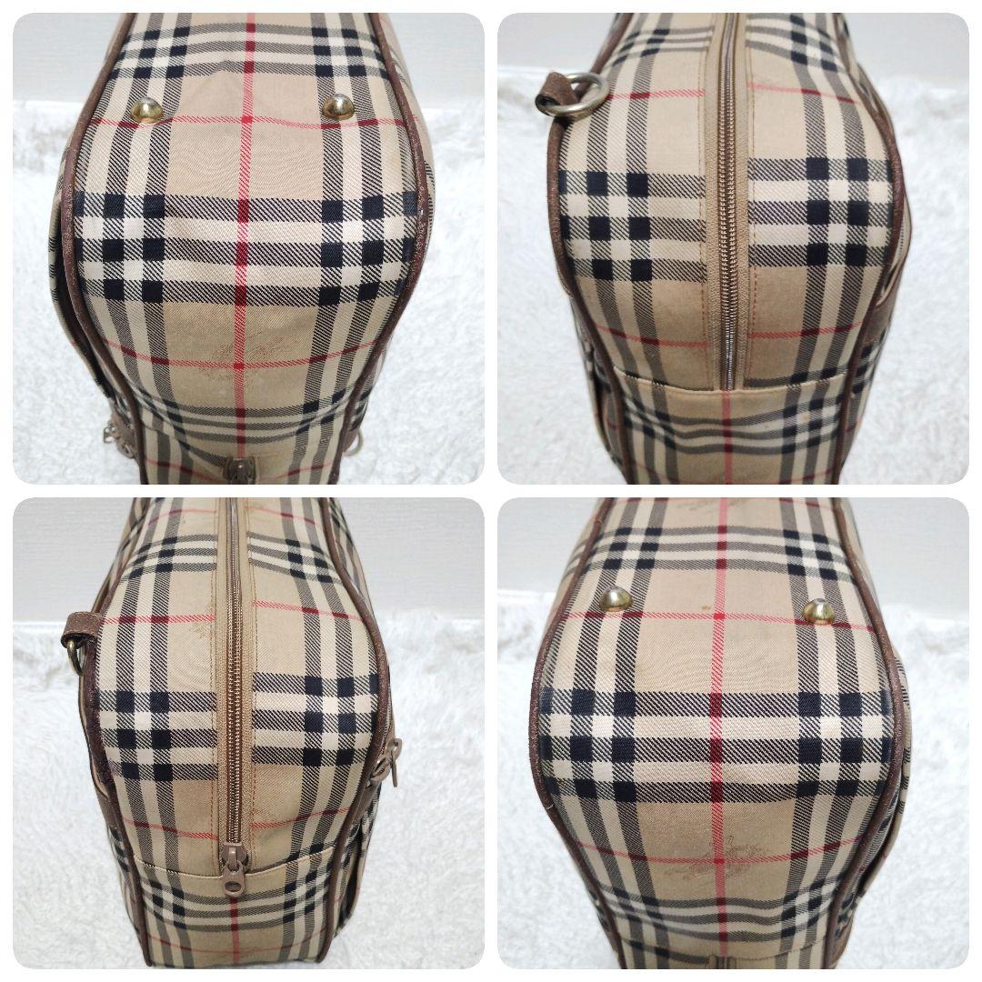 Burberry ボストンバック トラベルバッグ ノバチェック　ロゴ ショルダー