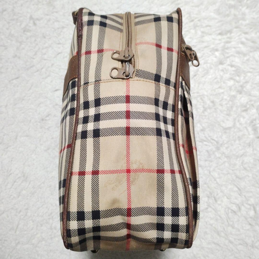 Burberry ボストンバック トラベルバッグ ノバチェック　ロゴ ショルダー