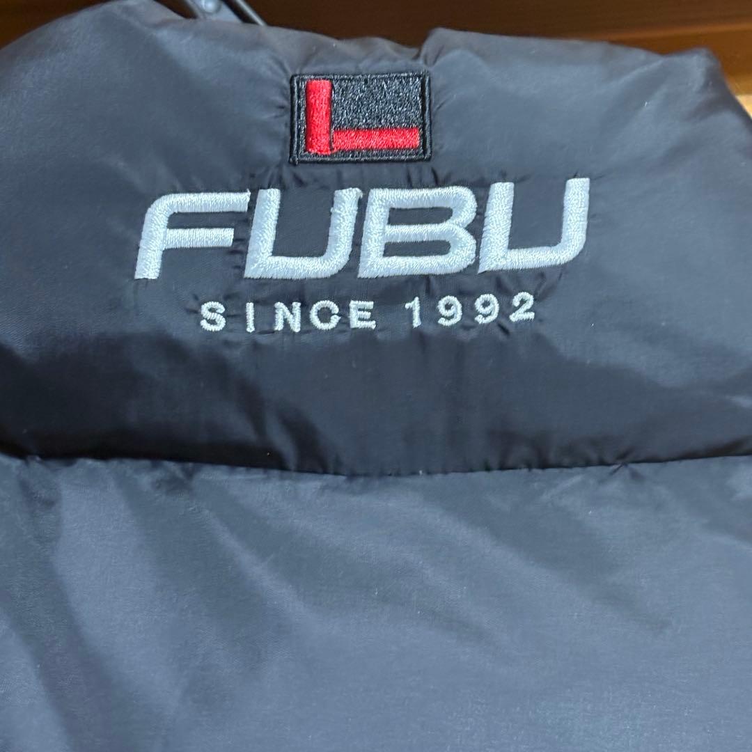 FUBU ブラック ダウンベスト