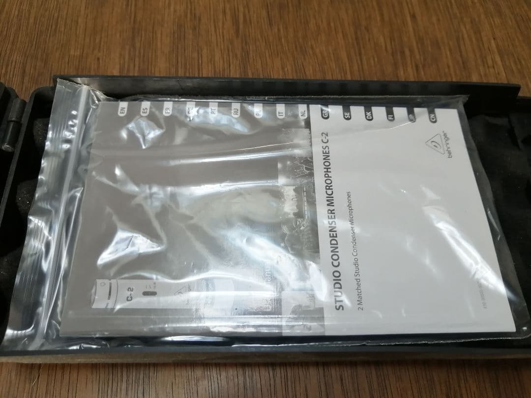 【値下げ】BEHRINGER / C-2コンデンサーマイクステレオペアマッチング