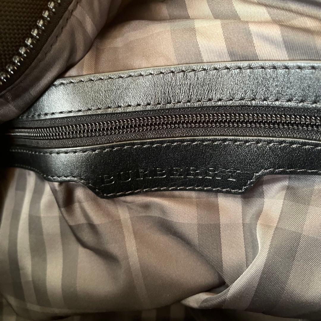 希少 BURBERRY 2way キャリーバッグ ボストンバッグ ブラック