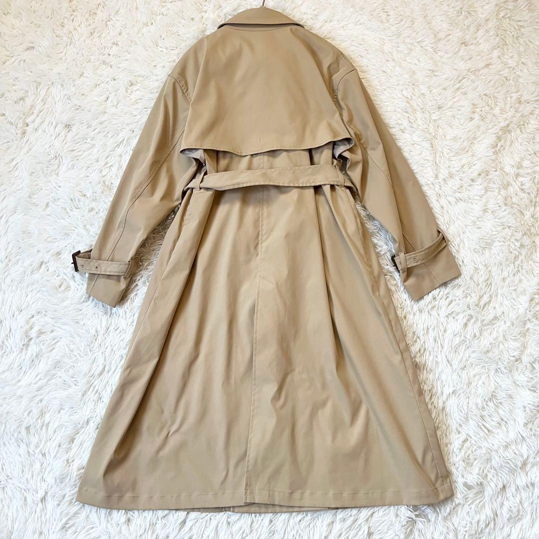 24年　スローブイエナ　コットンライクウオッシャブルトレンチコート　S IENA