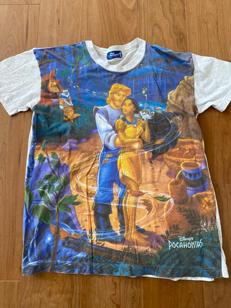 90s Disney Pocahontas ポカホンタスTシャツディズニーランド