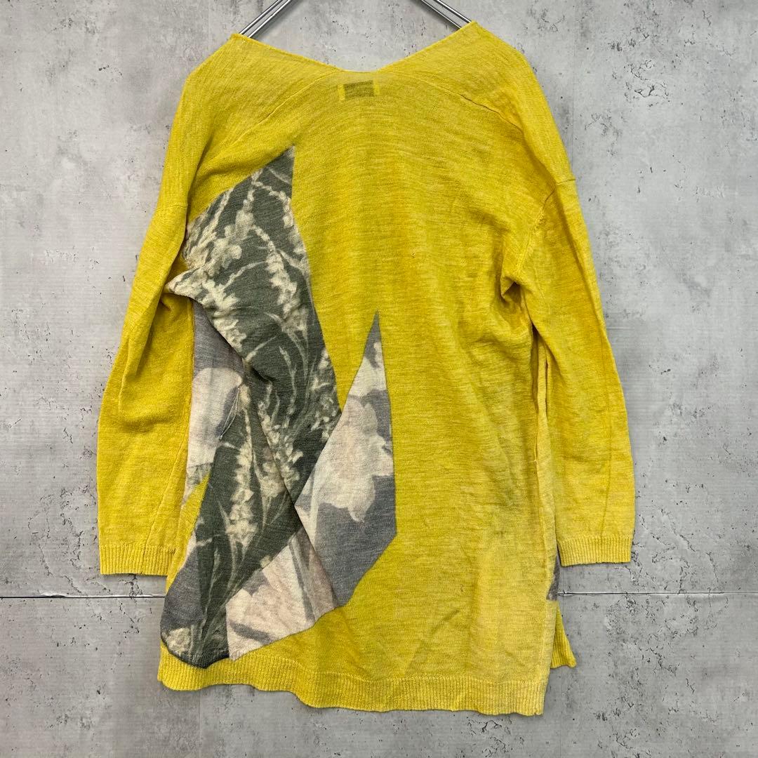 マユビ DRIES VAN NOTEN カーディガン ボタニカル フラワー