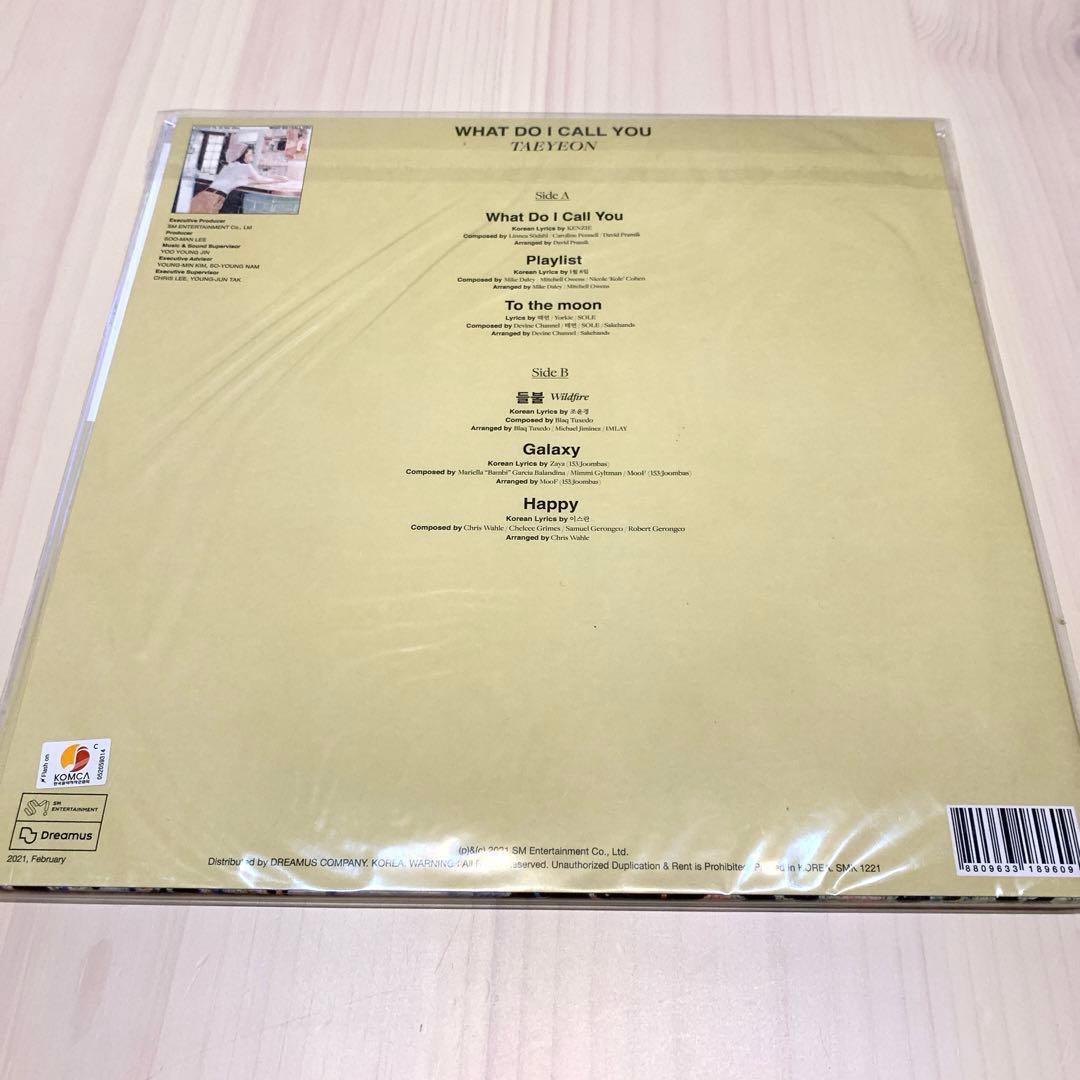 【バラ売り可能】少女時代　テヨン　LP レコード　セット