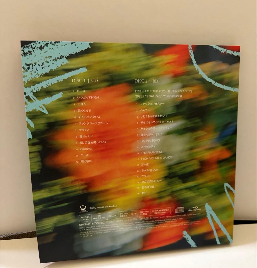 DISH// aRange BOX CD + BD 完全生産限定盤 FC限定