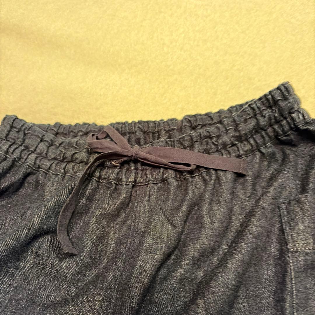 群言堂　デニムパンツ　紺