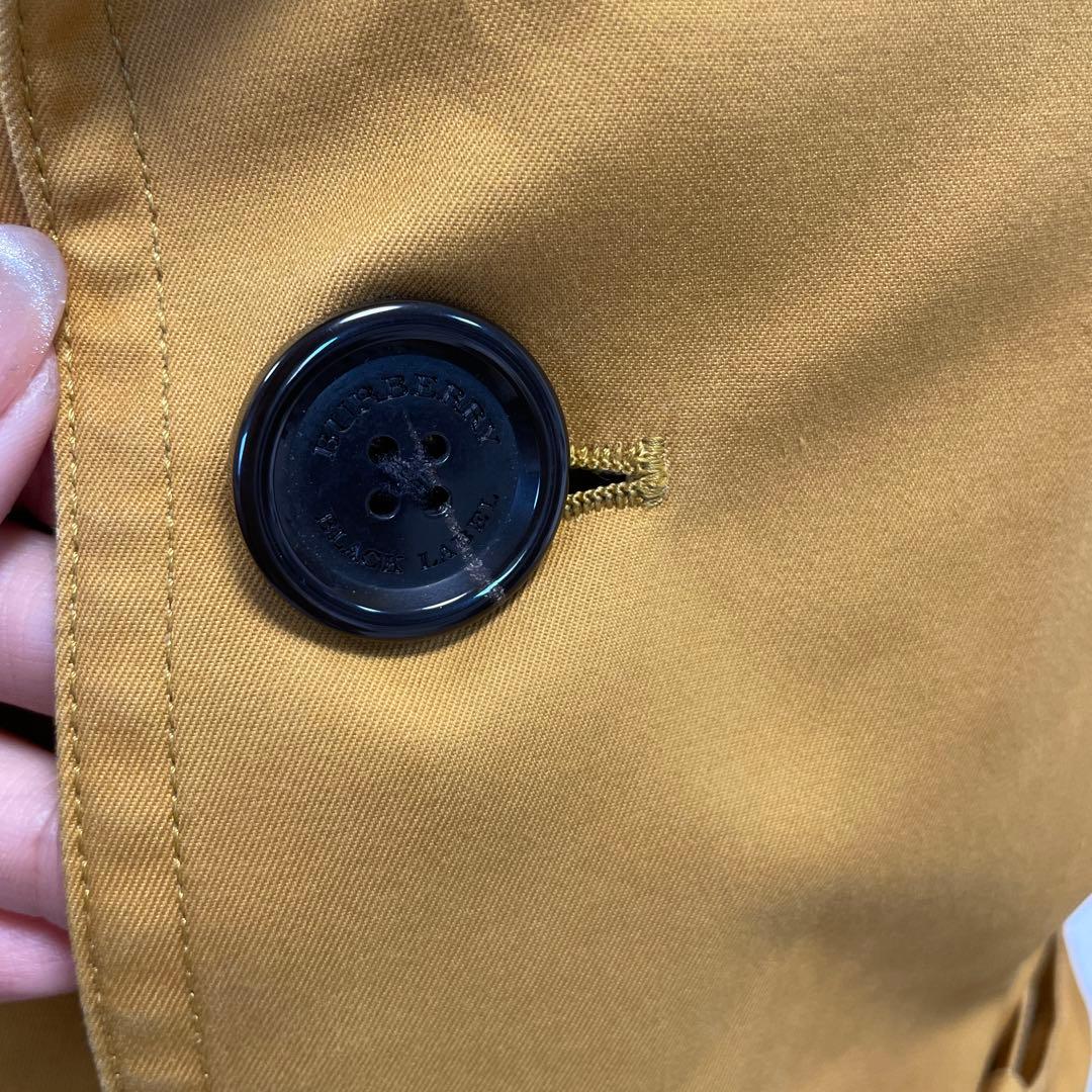 Burberryマスタード トレンチコート ベルト付き