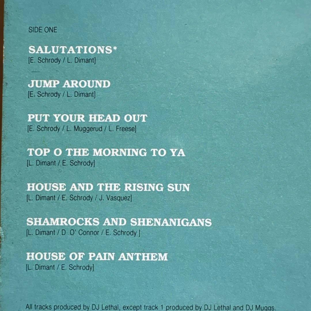 HOUSE of PAIN / FINE MALT LYRICS レアUK盤LP