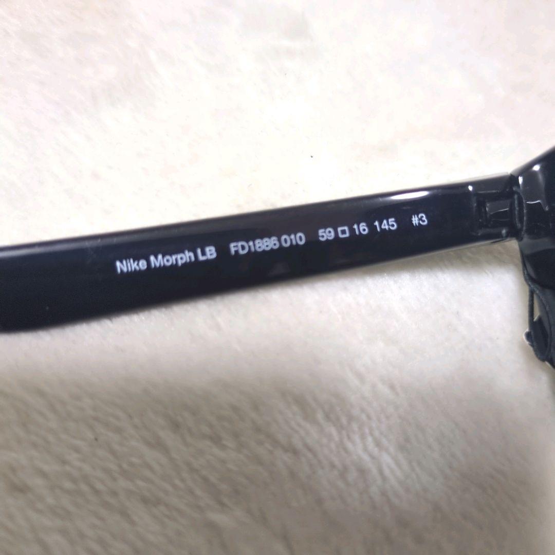 新品 ナイキ サングラス Morph LB FD1886 紫外線 UV ブラック