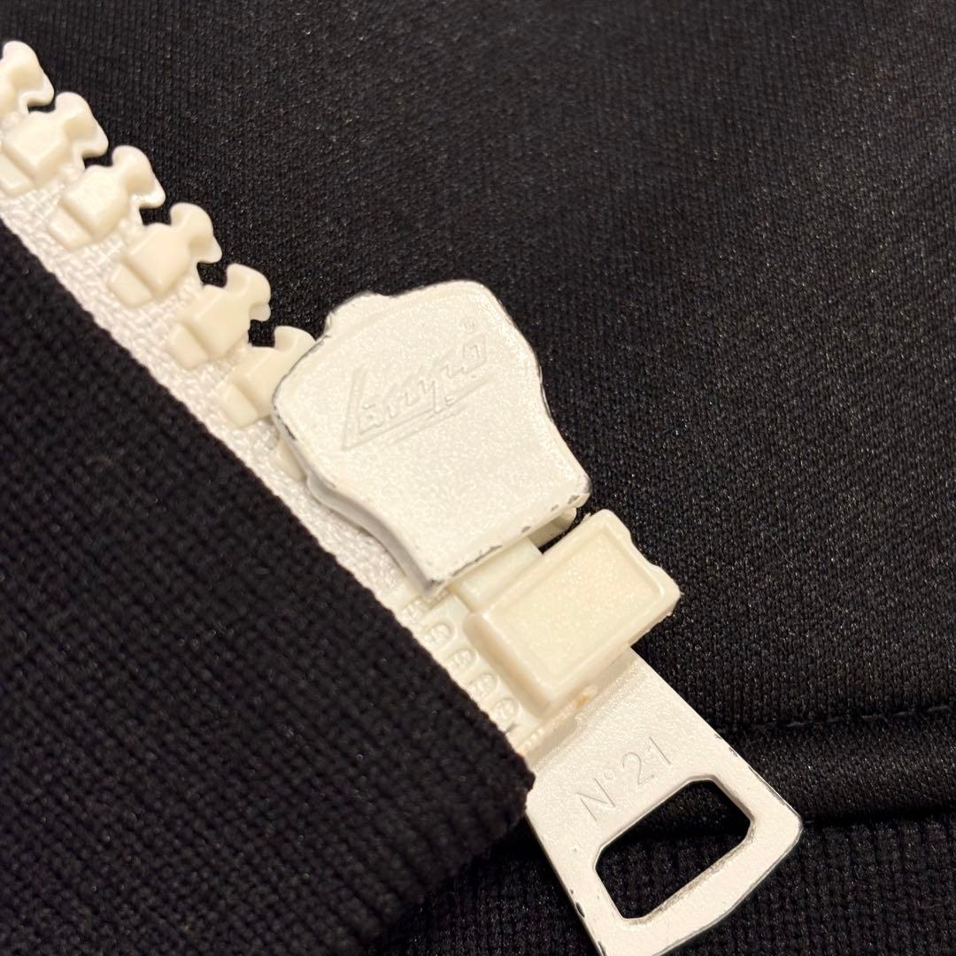 ☆美品☆N°21 トラックジャケット サイドライン ロゴ GY M