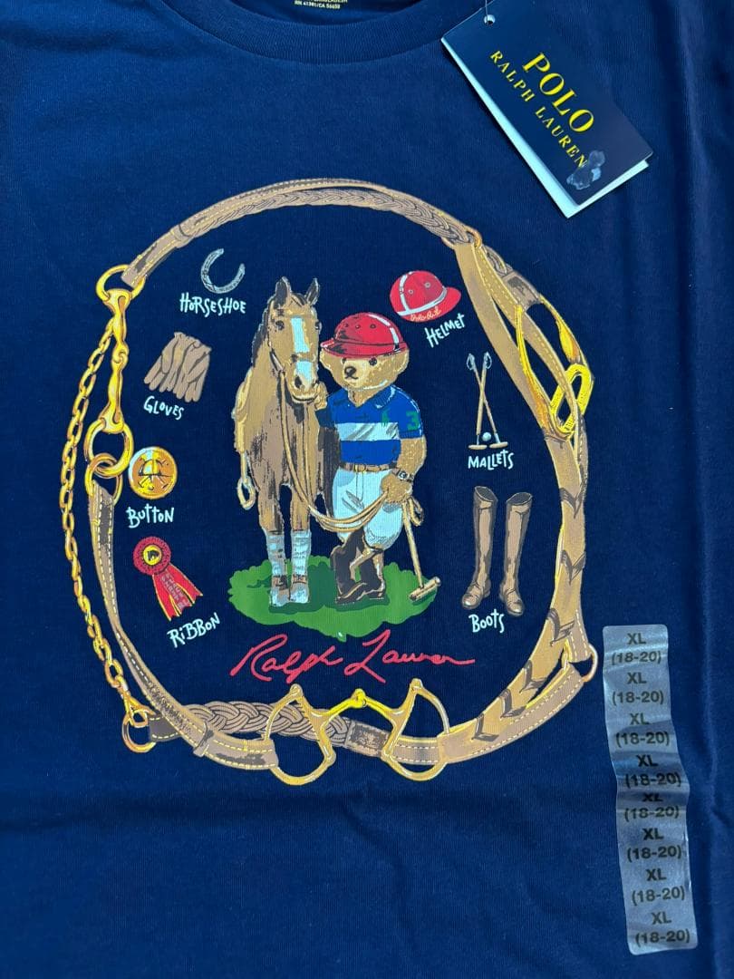今季最新作新品　ラルフローレン　 ポロベア　 Tシャツボーイズ　XL170