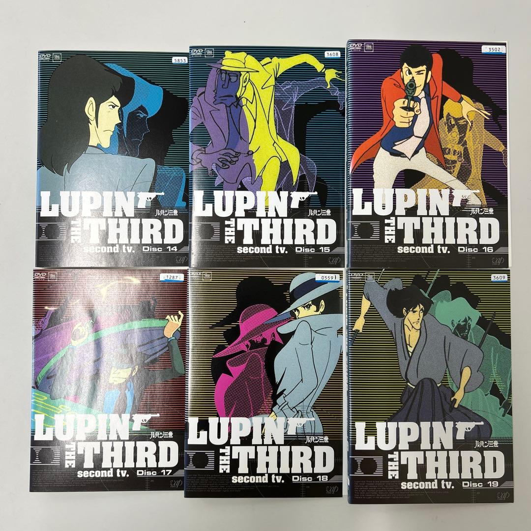 ルパン三世　DVD 2期〜4期　全44巻セット　レンタル落ち