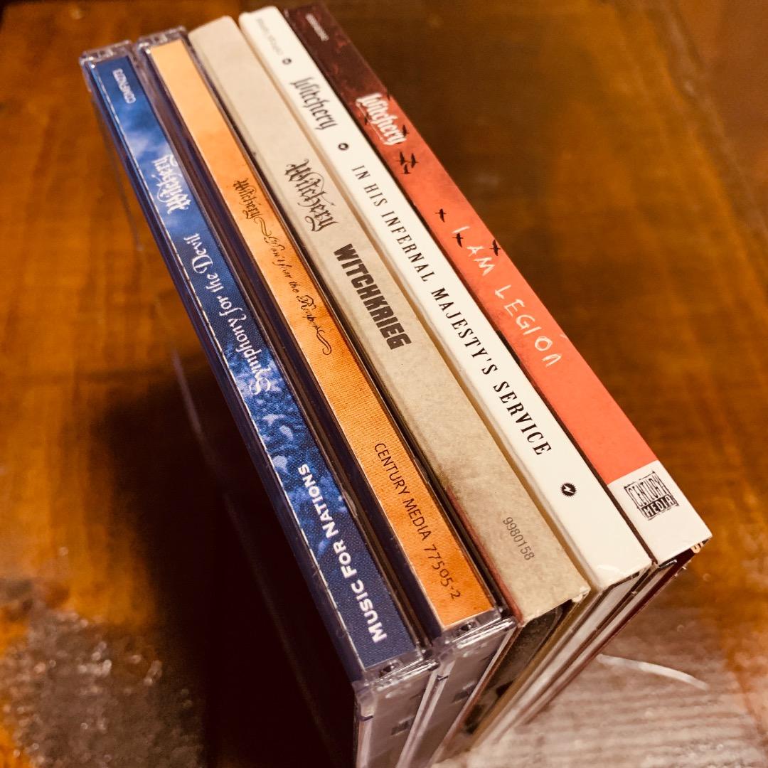 輸入盤　ウィッチリー Witchery 　デスラッシュ　アルバム5枚