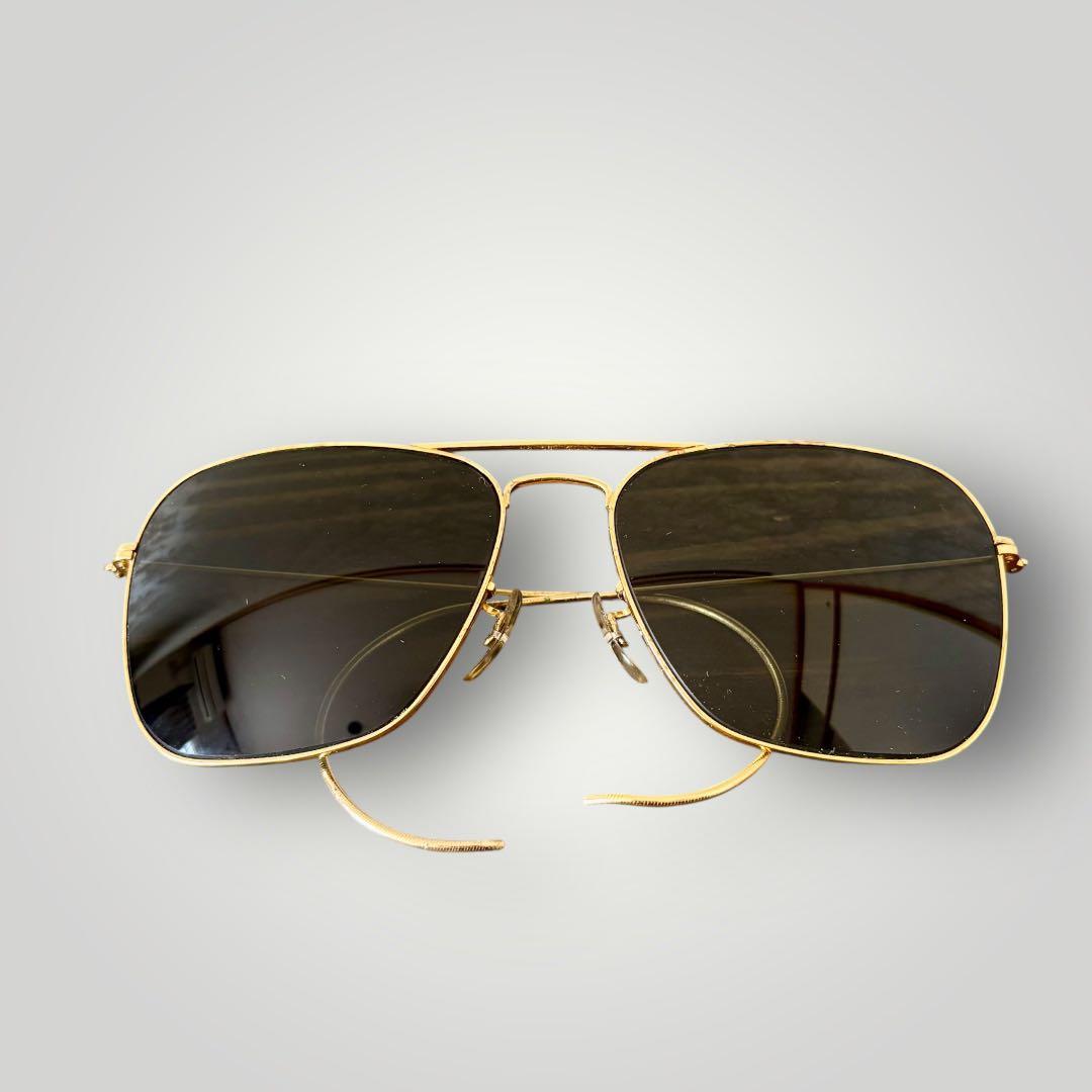 【希少】vintage Ray-Ban Caravan ナワテ 60’s 70’