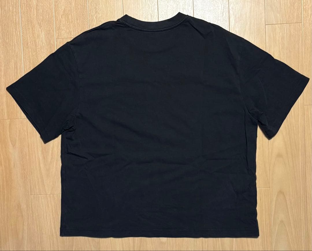 マリメッコ ロゴ Tシャツ ブラック Sサイズ marimekko 黒