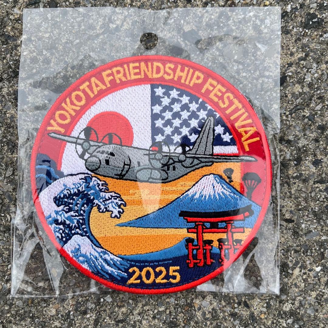 新品未開封✨2025年限定 Yokota 横田基地 友好祭 ワッペン パッチ