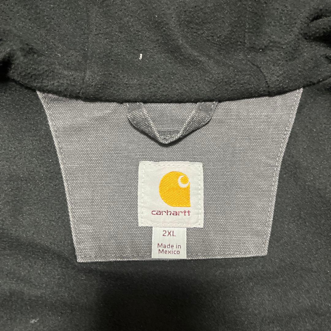 Carhartt フード付きベスト グレー