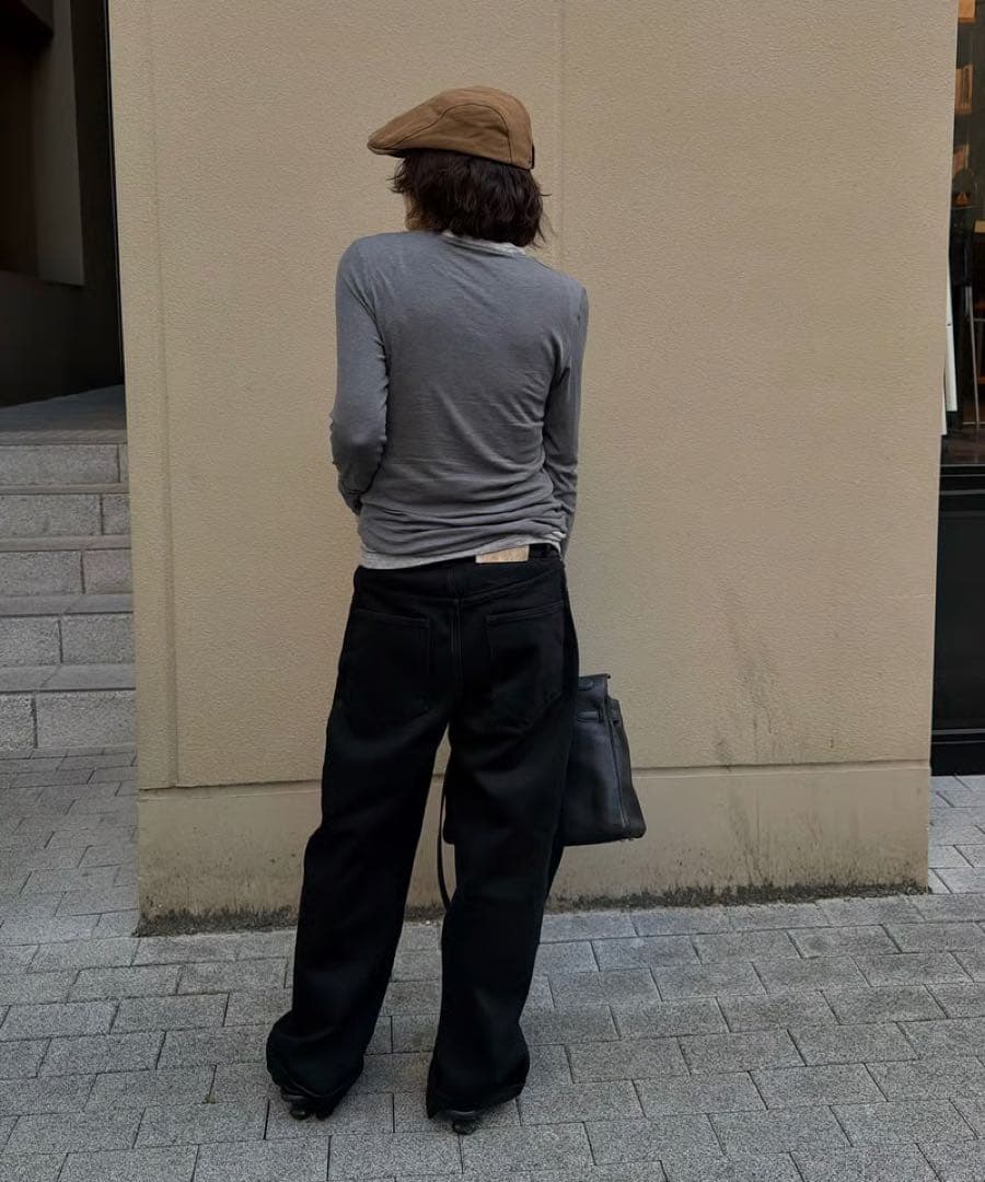 ok.soonさん black cotton pants サイズ1