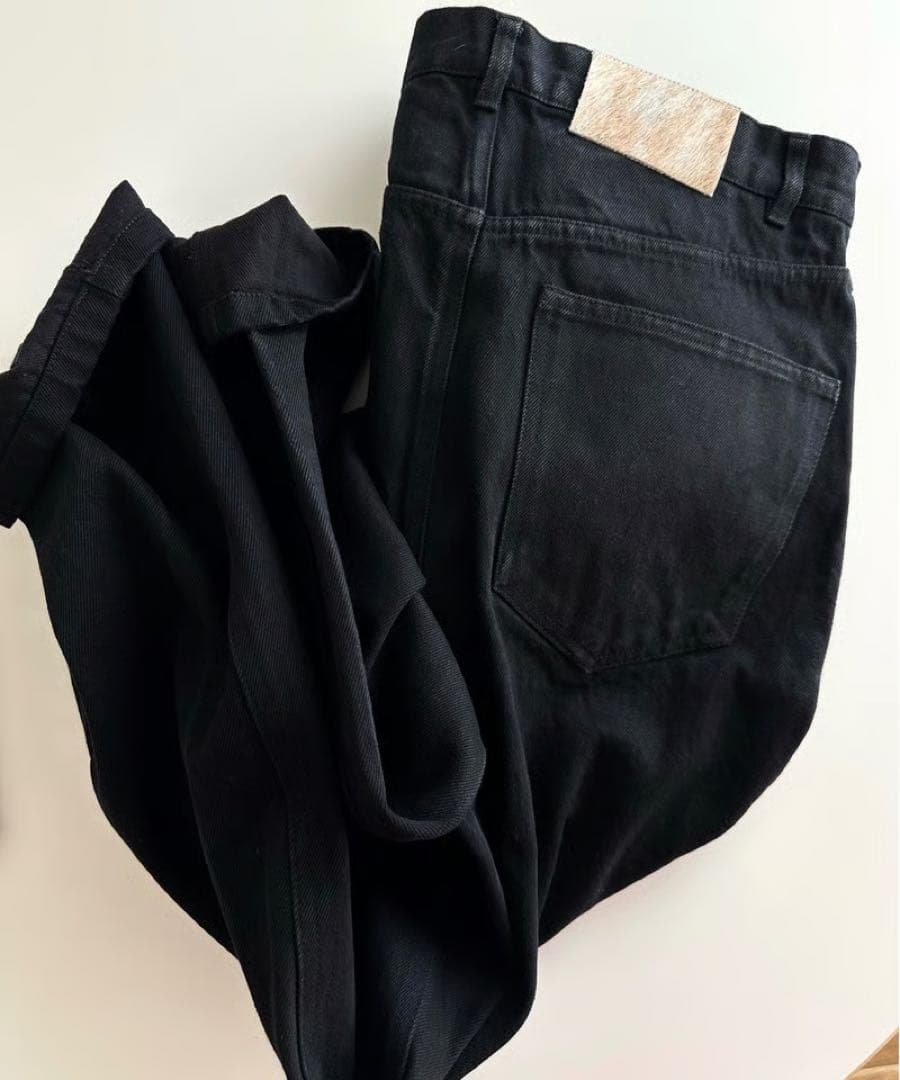 ok.soonさん black cotton pants サイズ1
