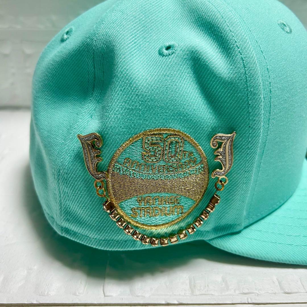 【美品】NEW ERA Yankee stadium 50周年 『チェーン付き』