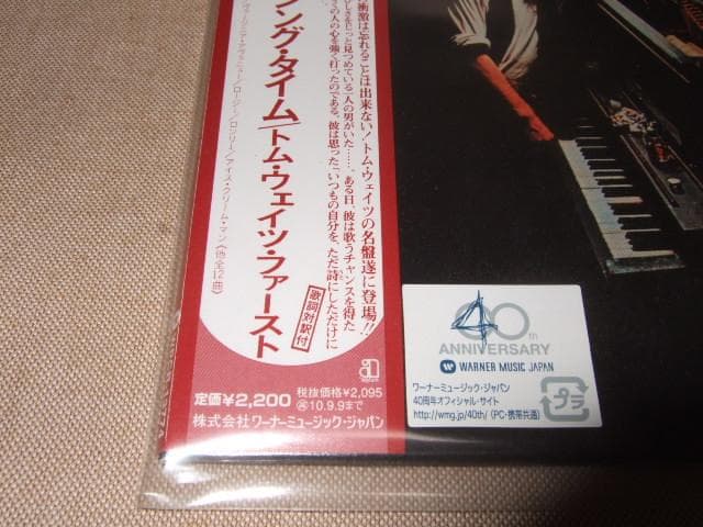 TOM WAITS,新品未開封,紙ジャケ,トム・ウェイツ,クロージング・タイム