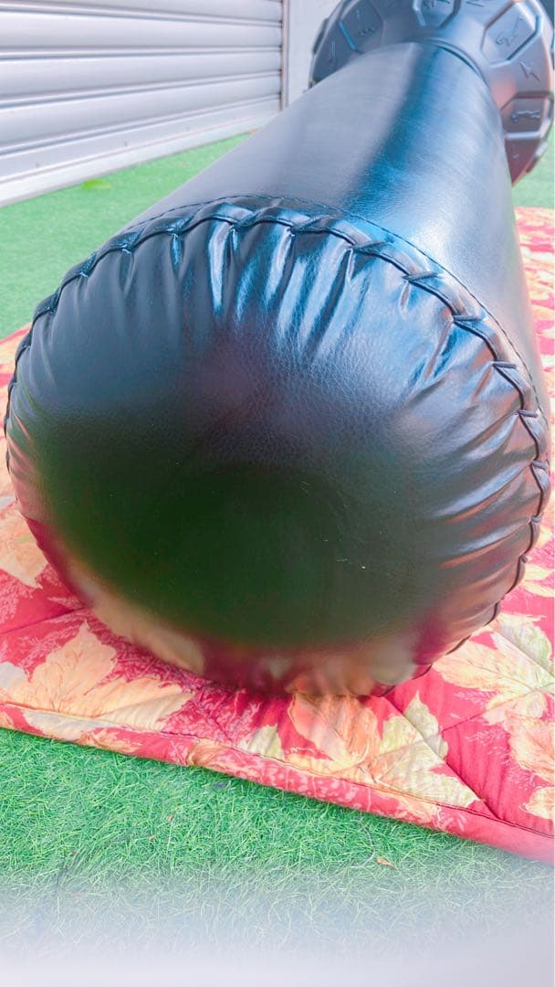 BODY RAJA 160㎝　立ち型サンドバッグ ブラック　中古美品
