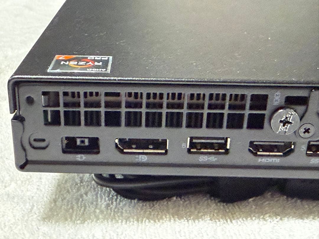 ミニPC ThinkCentre M75q Gen2 5750GE / 756GB