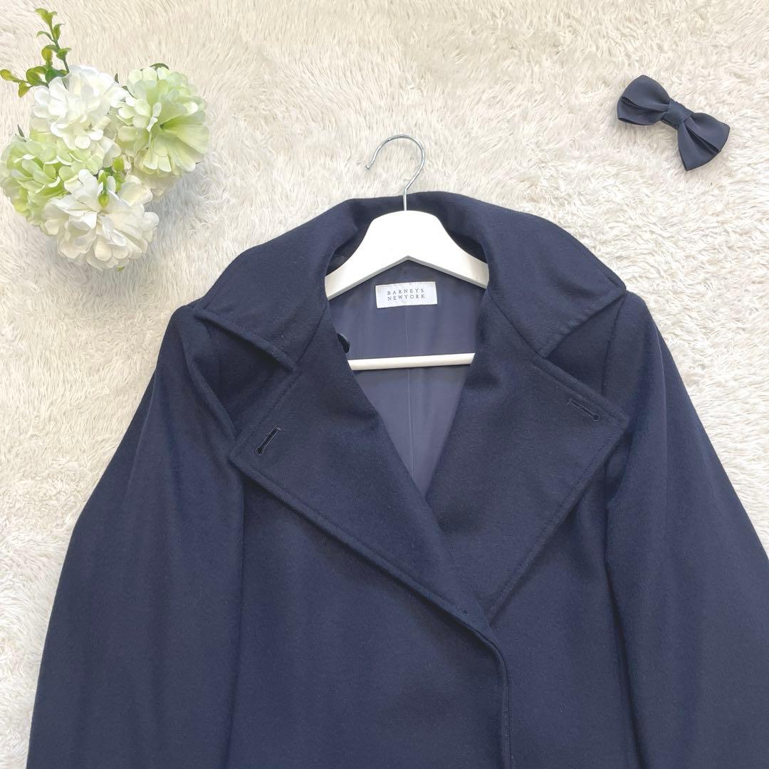 pyon様ご検討　 BARNEYS NEW YORK ネイビー カシミヤ38