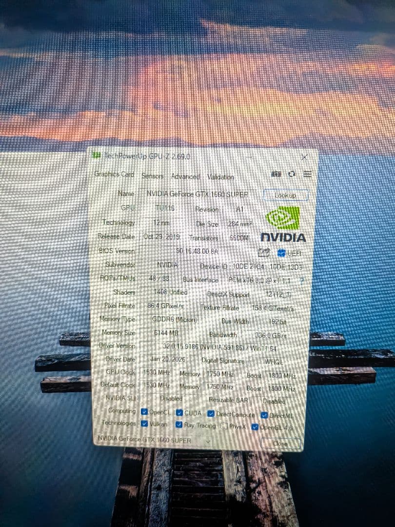 グラフィックボード・グラボ・ビデオカード GTX 1660 Super OC 6GB GDDR5