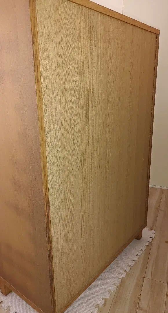 無印良品 オーク材チェスト 6段・ワイド