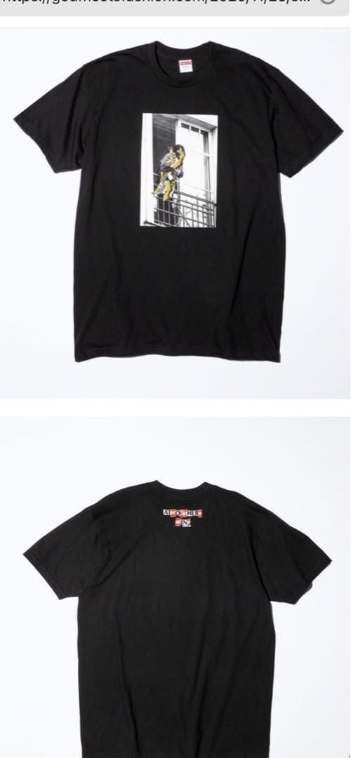 Supreme Anti Hero TシャツLサイズ