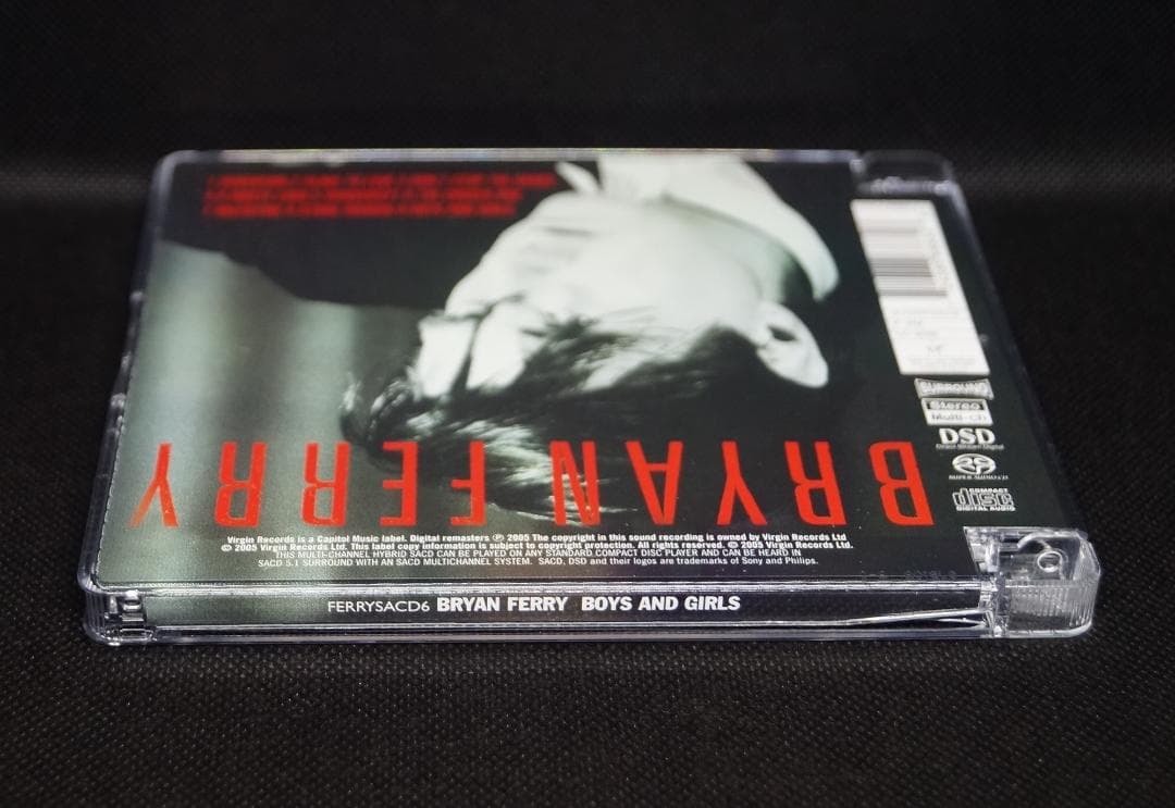 【中古SACD】ブライアン・フェリー「ボーイズ・アンド・ガールズ」サラウンド