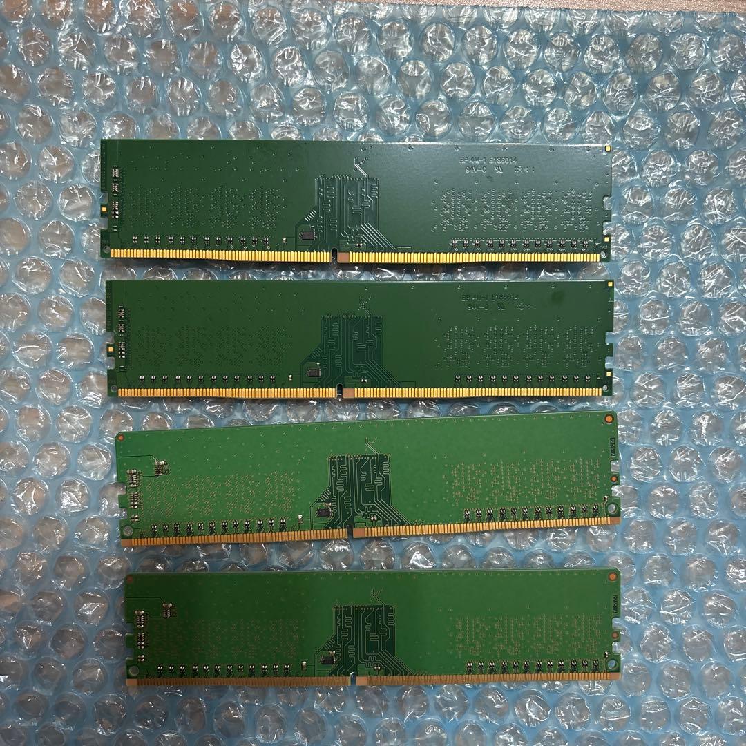 ⑤ADATA / Micron DDR4-2666 8GB×4 32GB メモリ