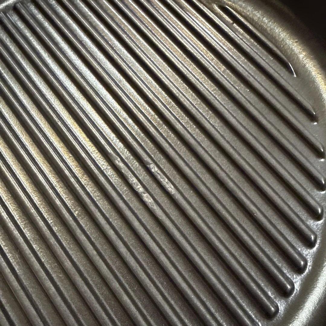 STAUB 黒 鋳鉄 グリルパン チェリー内寸26cm