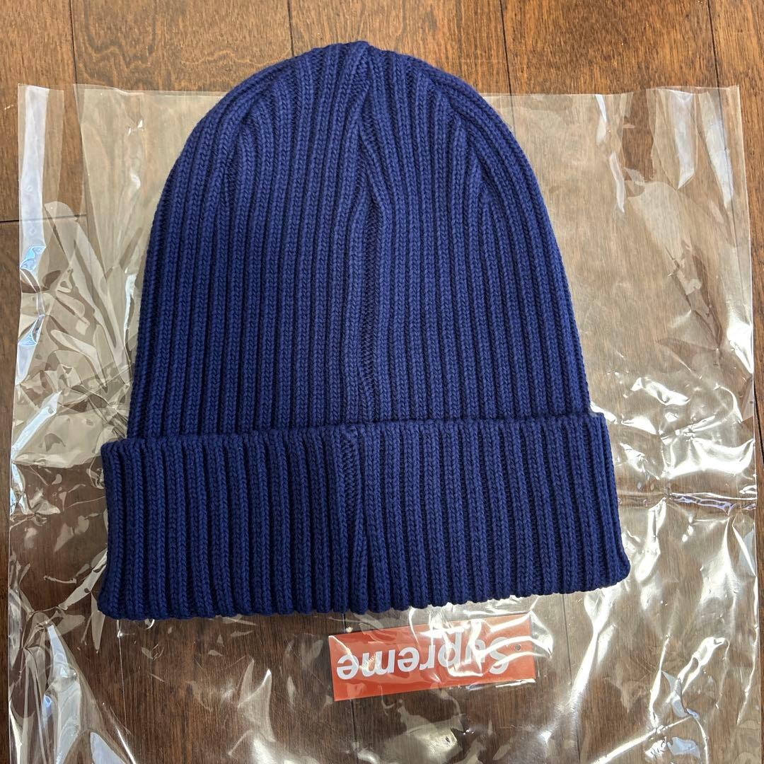 Supreme Beanie ビーニー ネイビー　 ニットキャップ ボックス