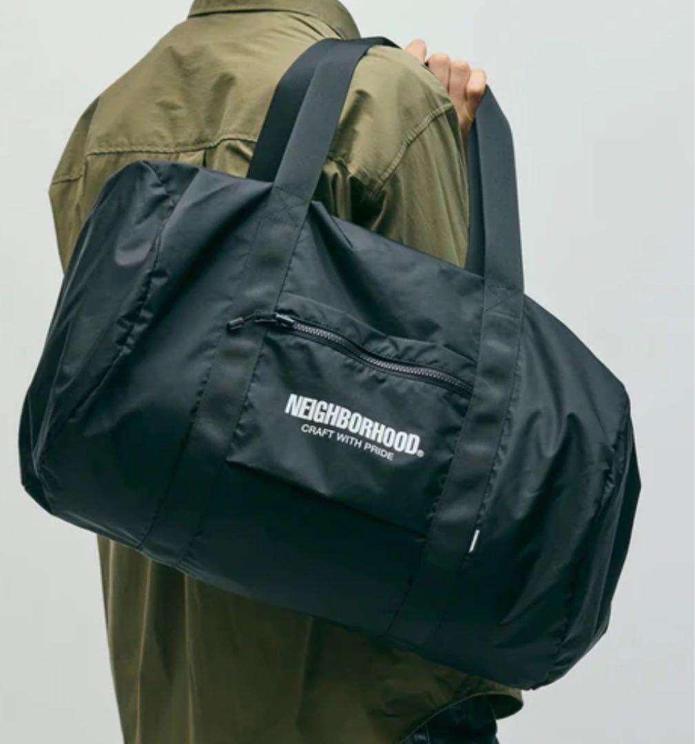 【新品•値下げ不可】NEIGHBORHOOSボストンバッグ収納可