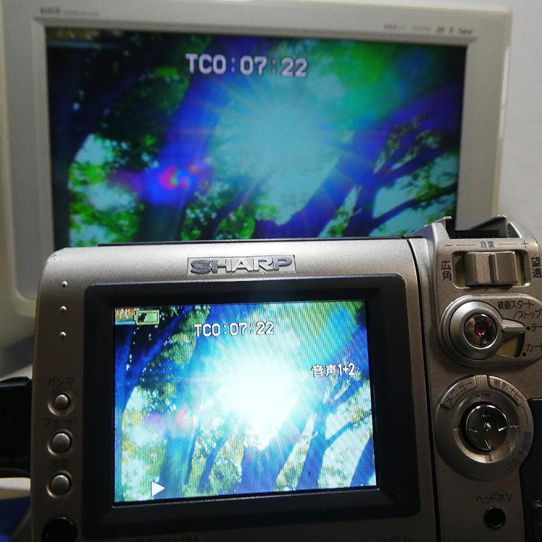 シャープ VL-NZ10【動作良好】 MiniDVビデオカメラ ダビングに最適