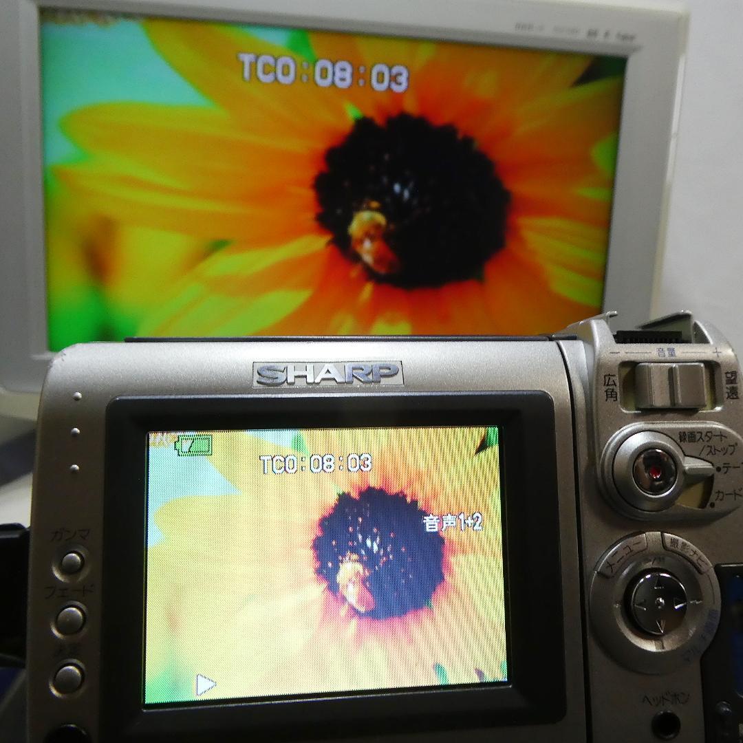 シャープ VL-NZ10【動作良好】 MiniDVビデオカメラ ダビングに最適