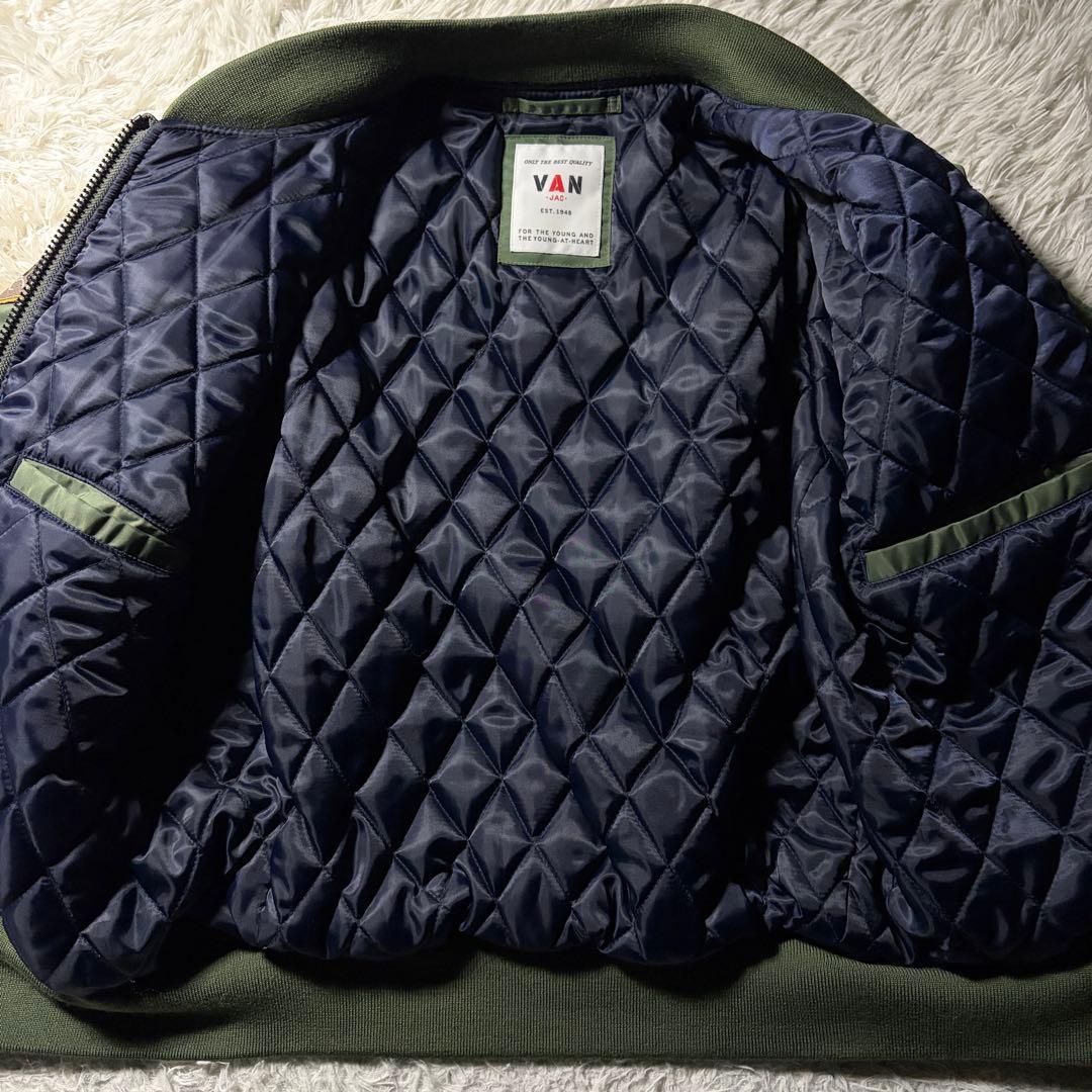 m*o様 極美品■VAN JACKET フライトジャケット　MA-1 トップガン