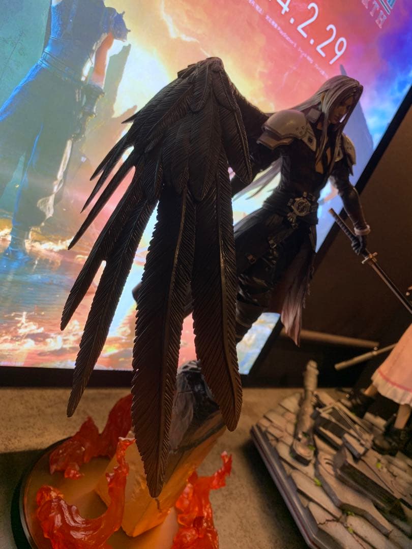 美品　ファイナルファンタジーVII スタティックアーツ　セフィロス
