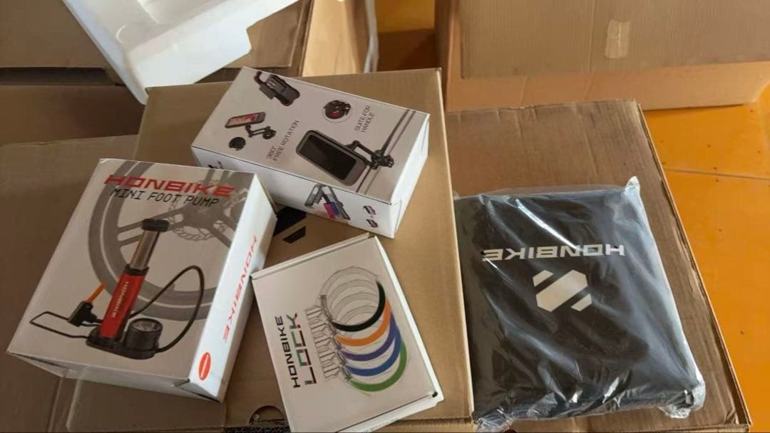 【新品未開封】HONBIKE 電動アシスト自転車