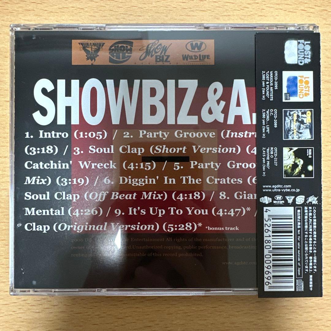 Showbiz & A.G. Party Groove CD + DVD 国内盤