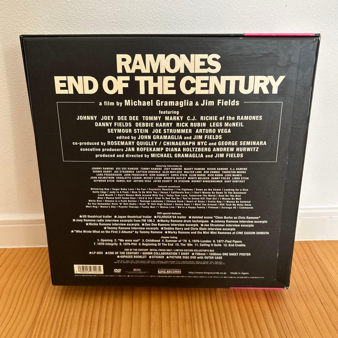 RAMONES END OF THE CENTURY DVD ボックスセット